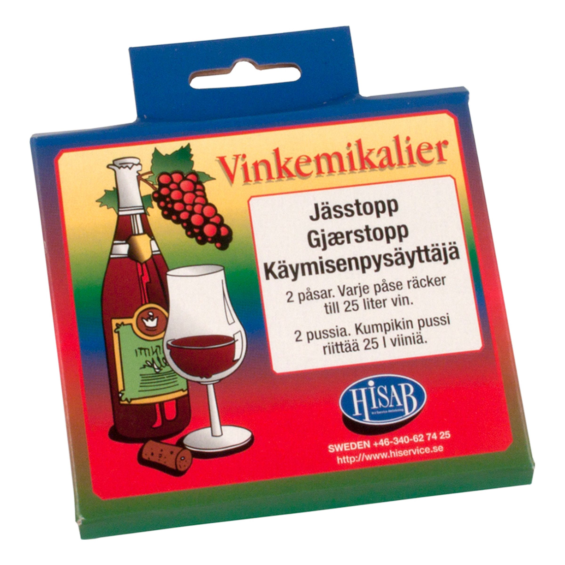 Vinkemikalier Jässtopp - 2-pack