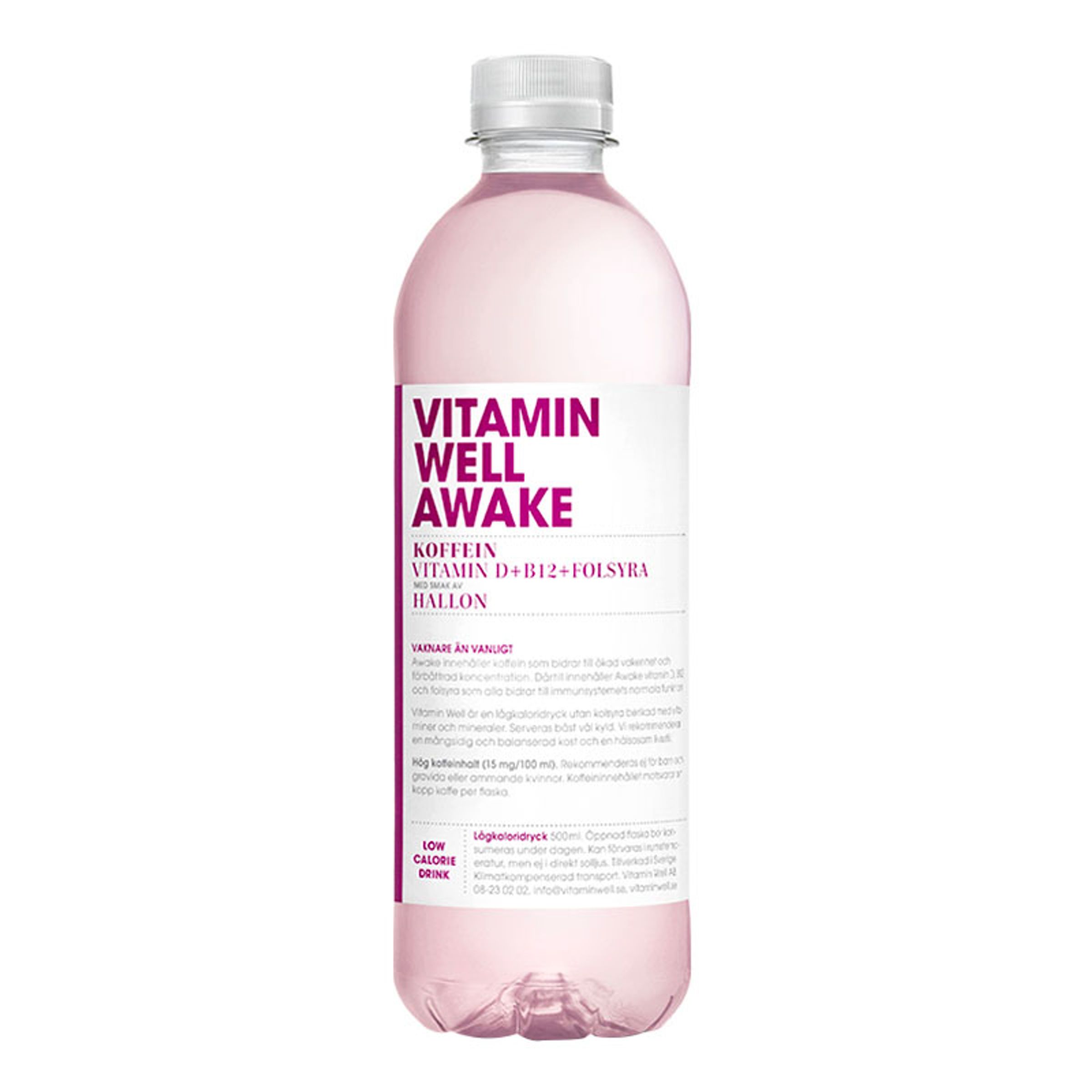 Läs mer om Vitamin Well Awake Hallon - 50 cl