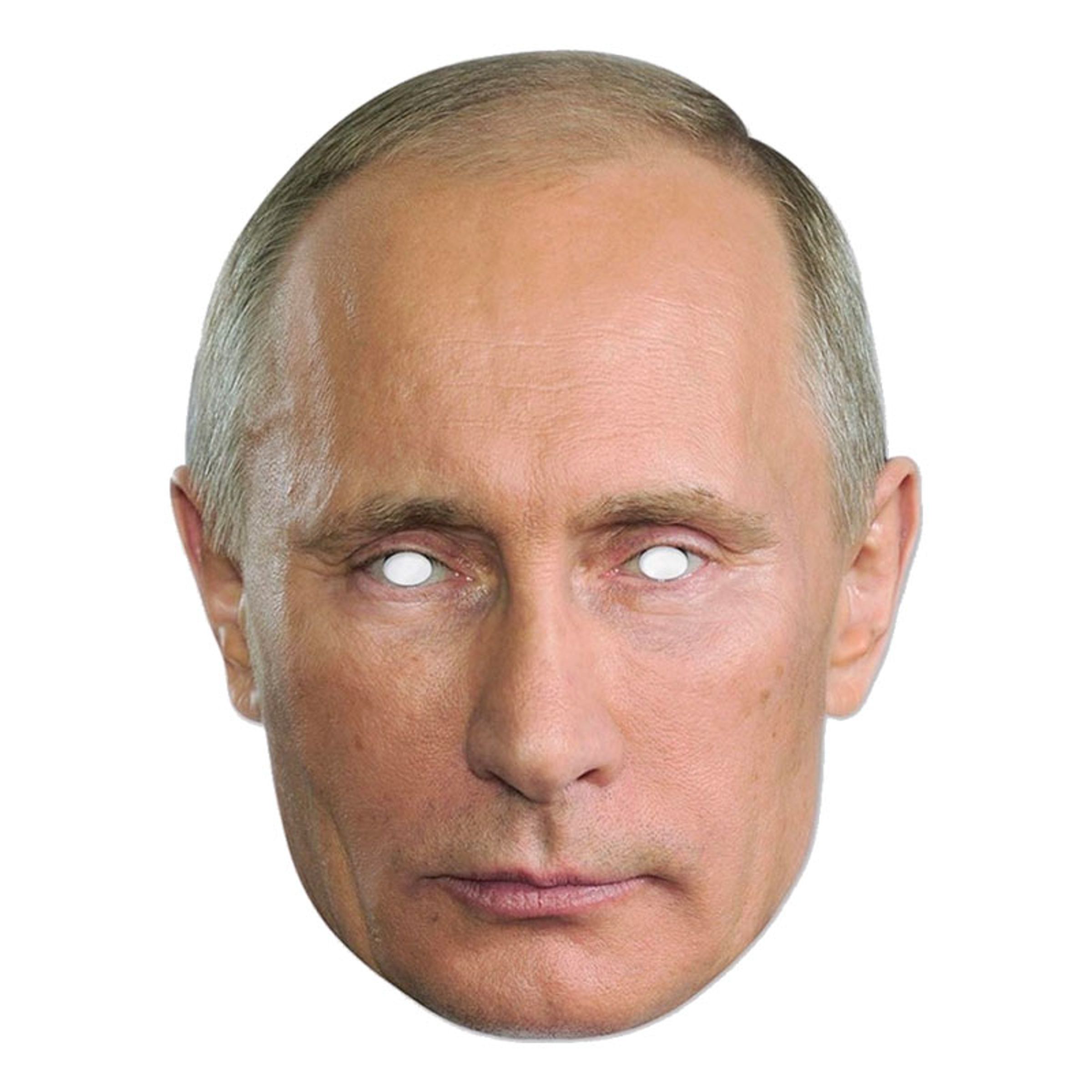 Vladimir Putin Pappmask - One size