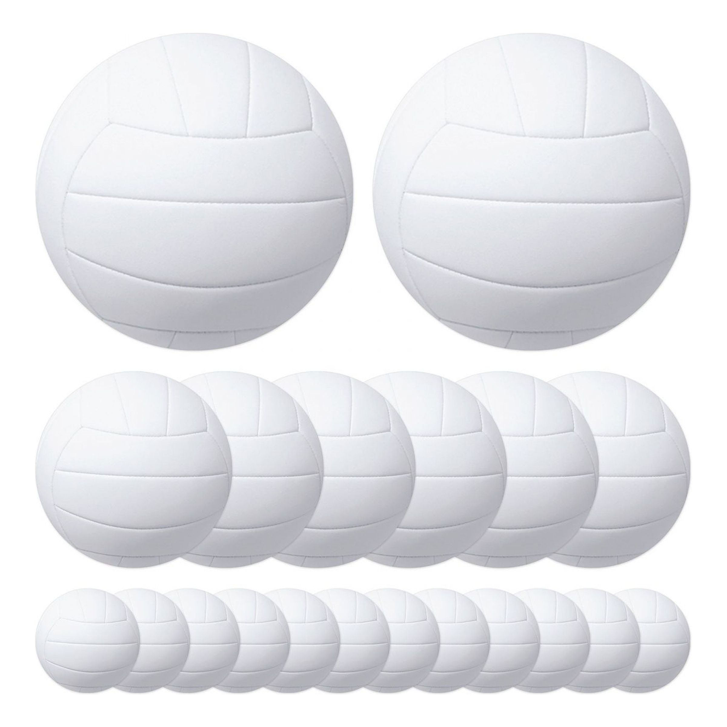 Volleyboll Dekorationer - 20-pack