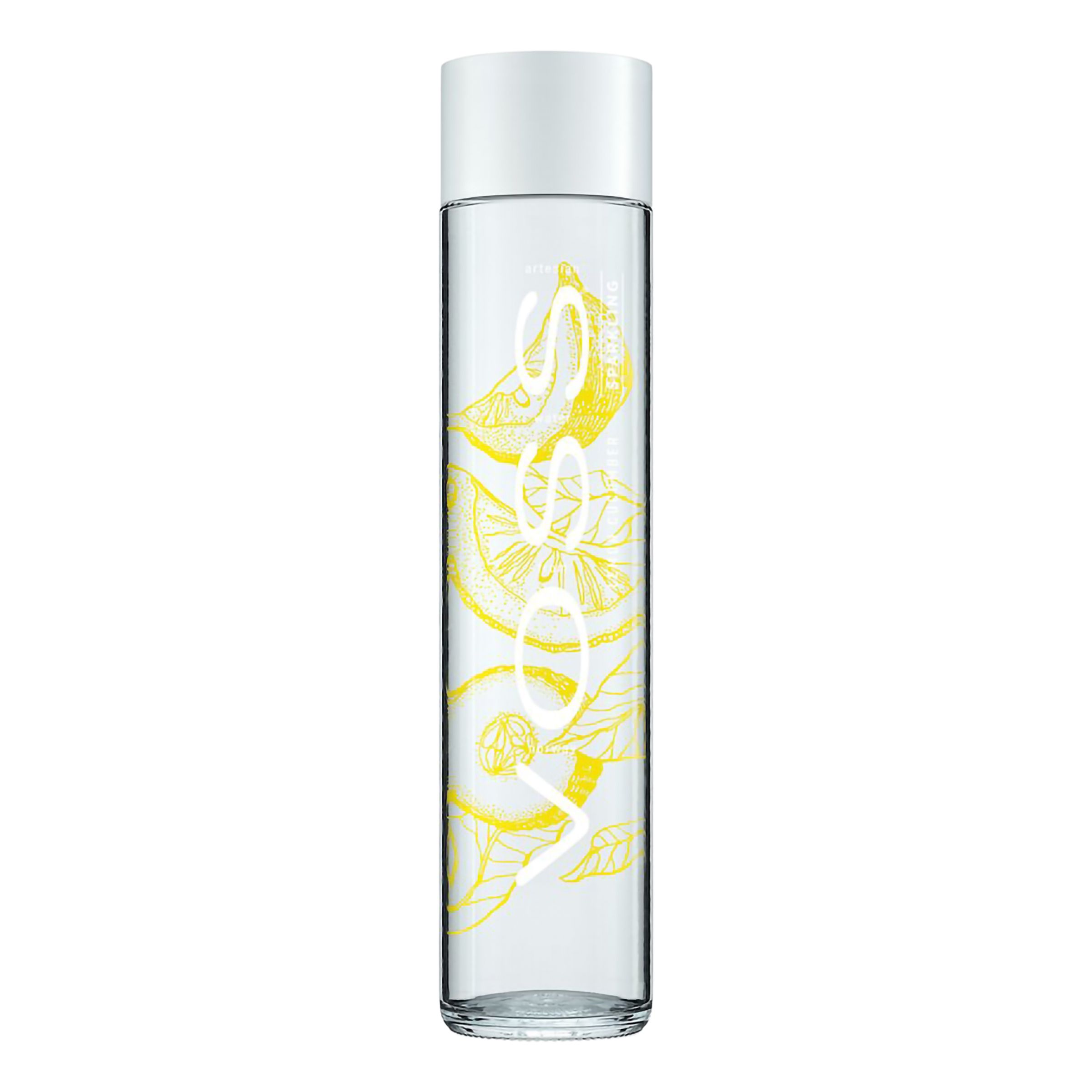 Voss Lemon Cucumber Kolsyrat Vatten - 375 ml | Hem - Godis & Läsk - Dryck - Mineralvatten | Party Outlet