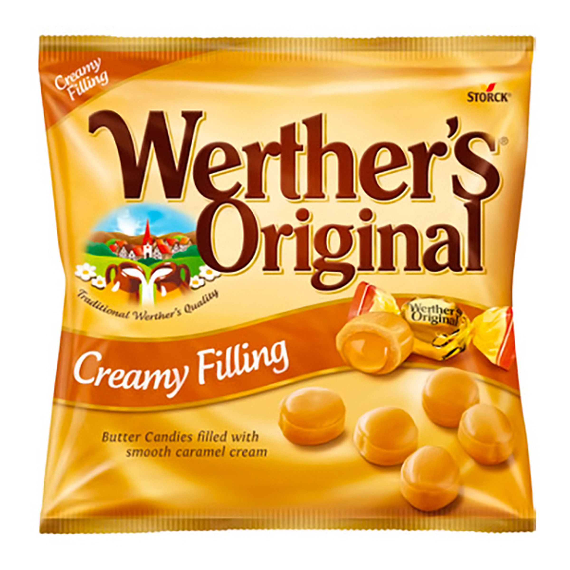 Läs mer om Werthers Caramel Creme - 135 gram