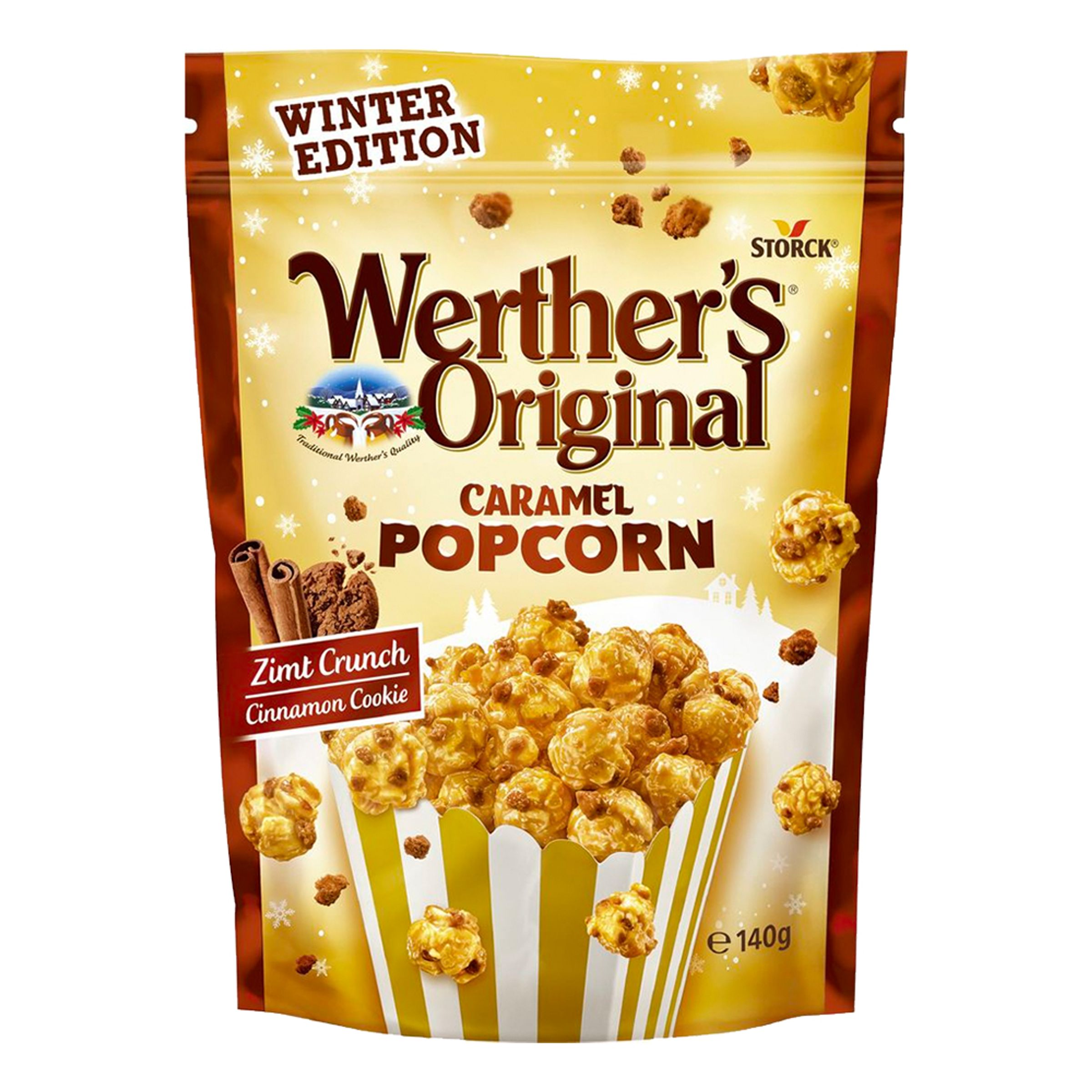 Werthers Caramel Popcorn Cinnamon Cookie - 140 gram