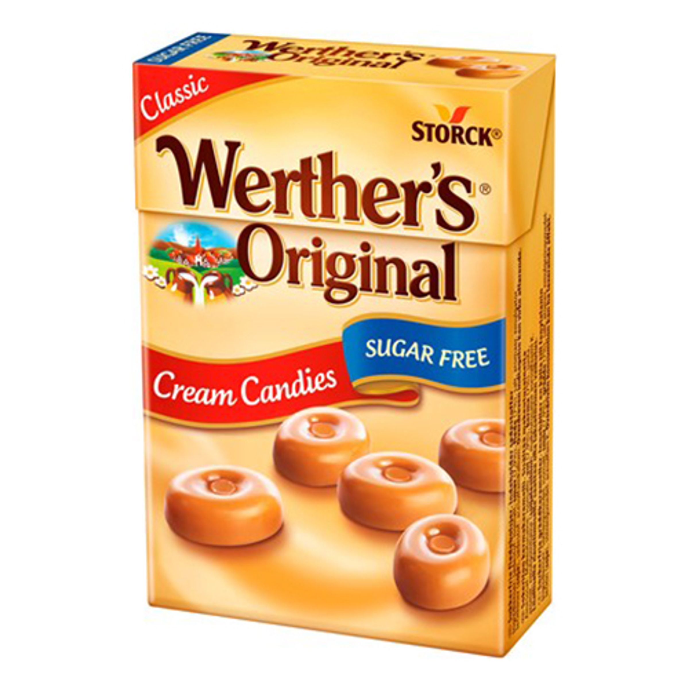 Läs mer om Werthers Original Sockerfri - 42 gram