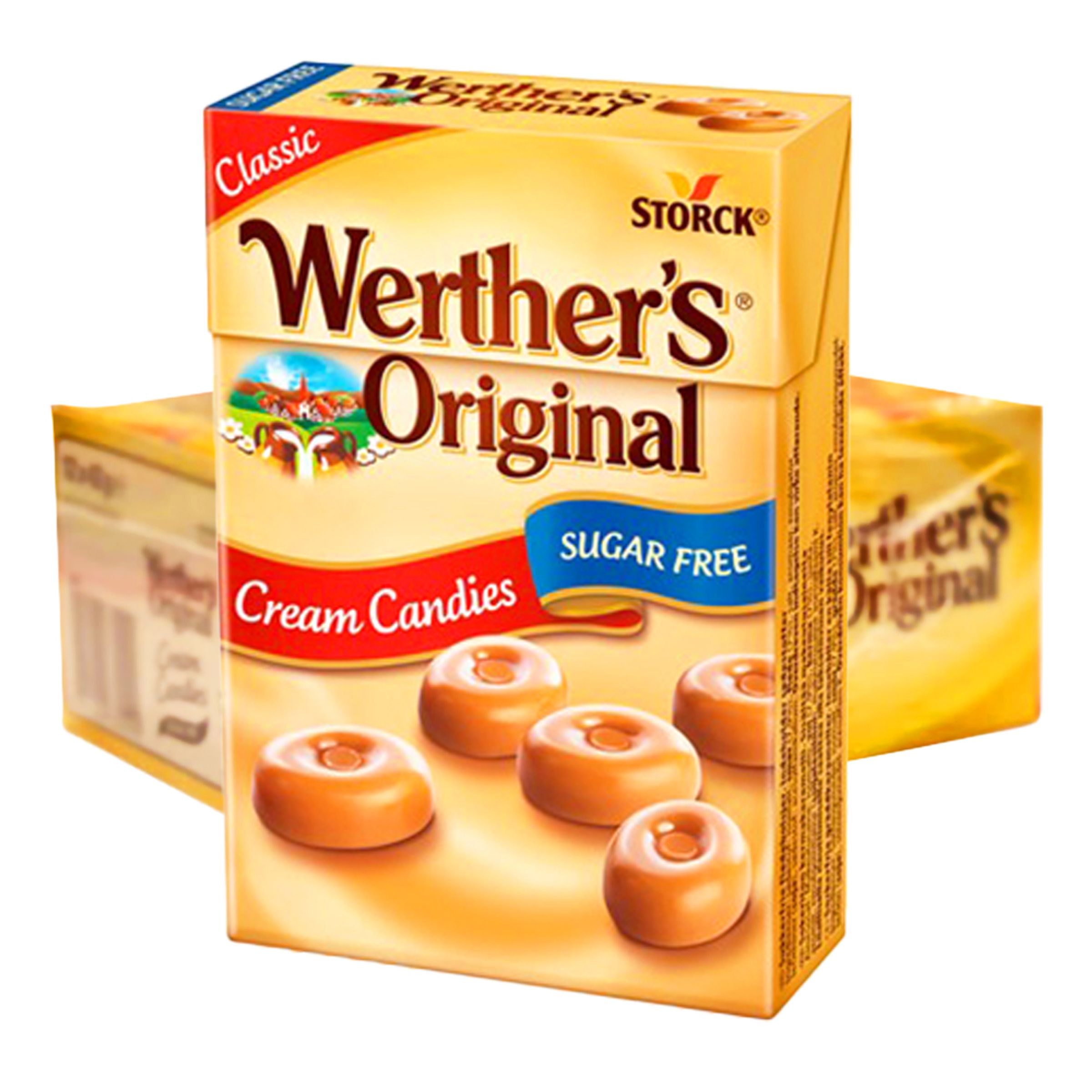 Werthers Original Sockerfri Storpack - 12-pack