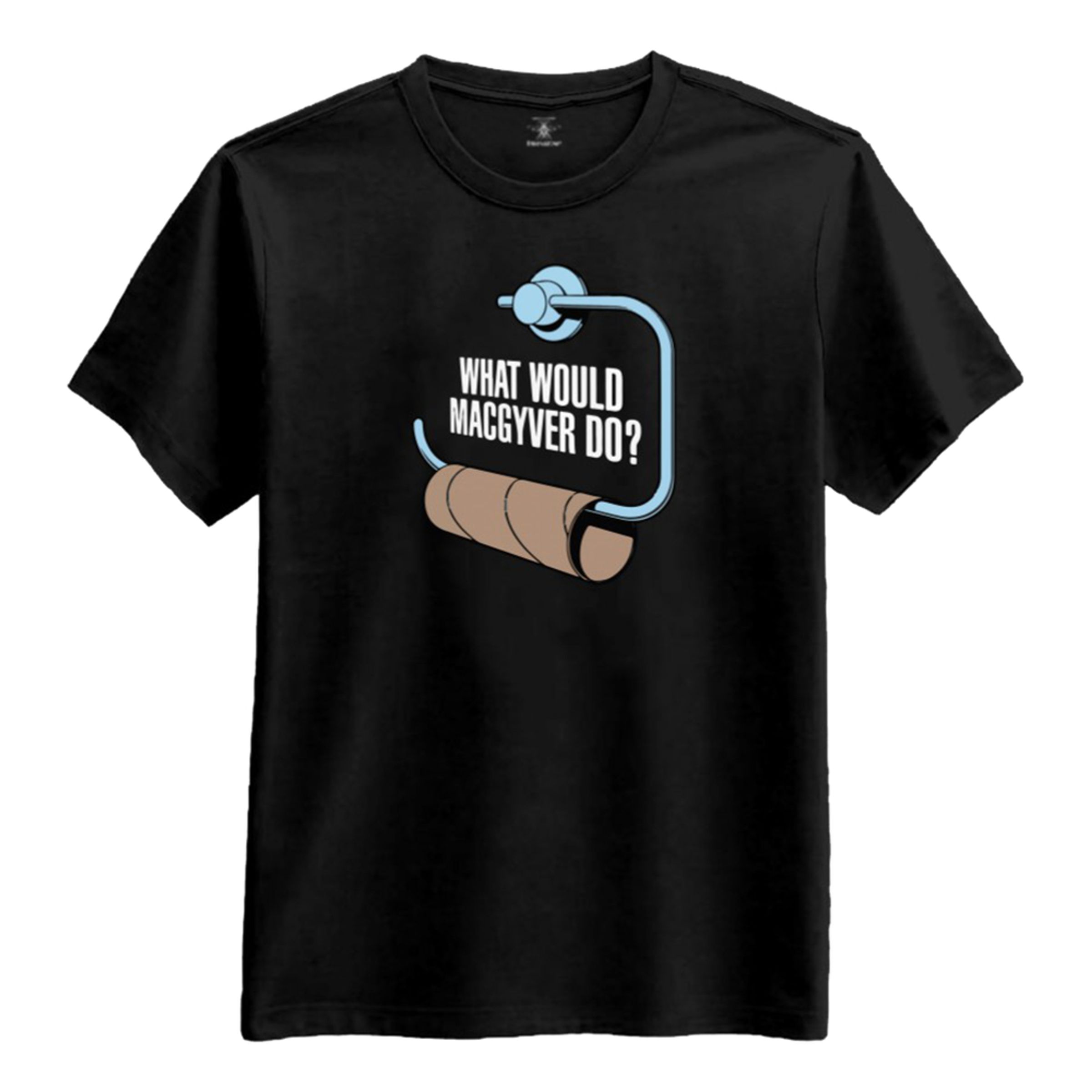 Läs mer om What Would MacGyver Do T-shirt - Medium