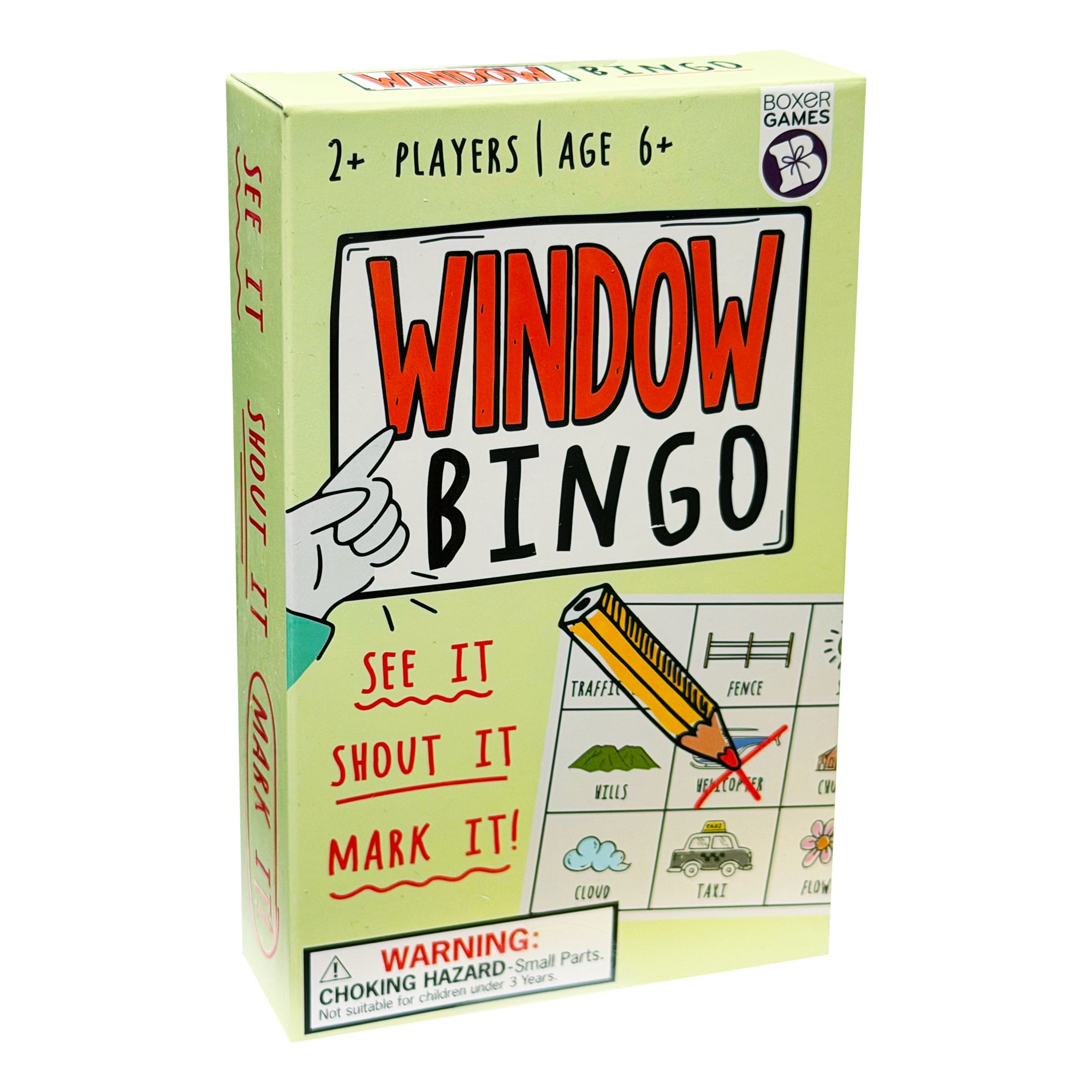 Window Bingo Resespel | Hem - Roliga Prylar - Spel & Lek - Sällskapsspel | Maskeradspecialisten