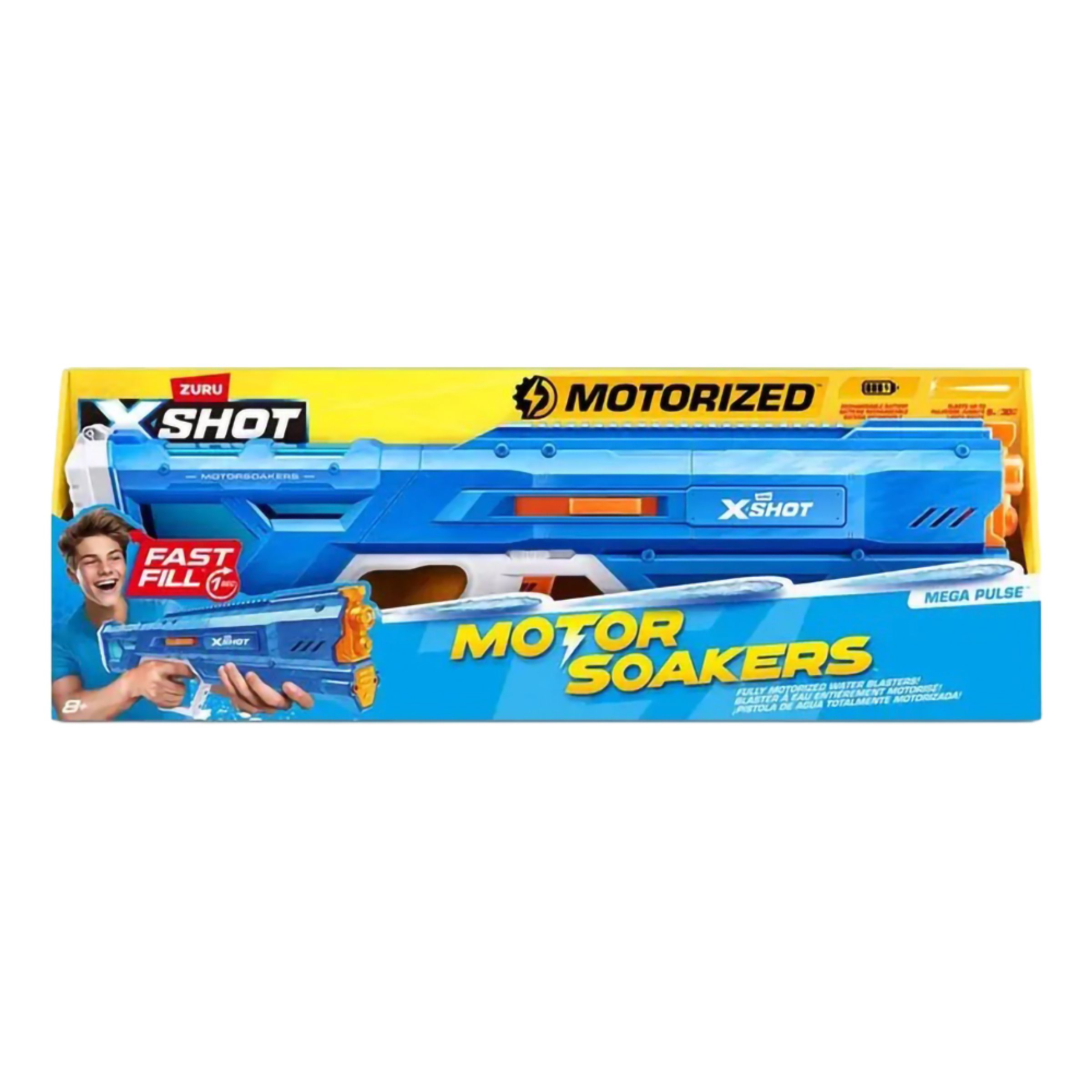 X-Shot Hydra Pulse Motor Soaker Vattenpistol | Hem - Roliga Prylar - Spel & Lek - Utomhuslek | Maskeradspecialisten