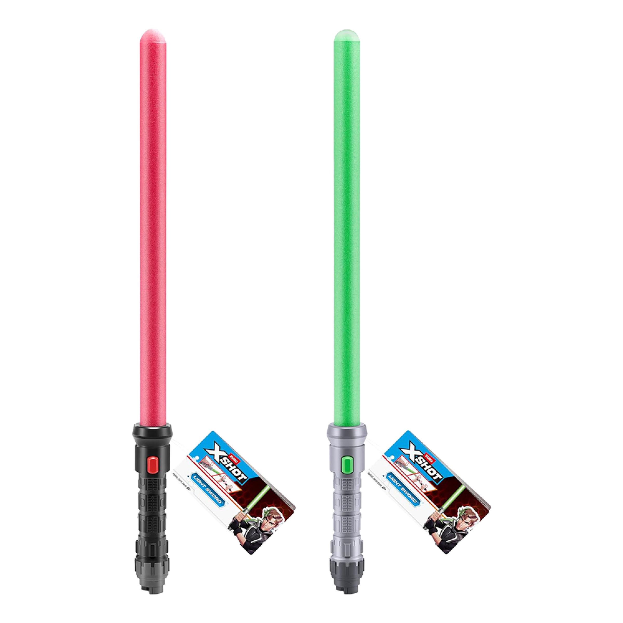 X-Shot Light Sword med Ljus | Hem - Maskerad - Tillbehör - Leksaksvapen | Pryloteket