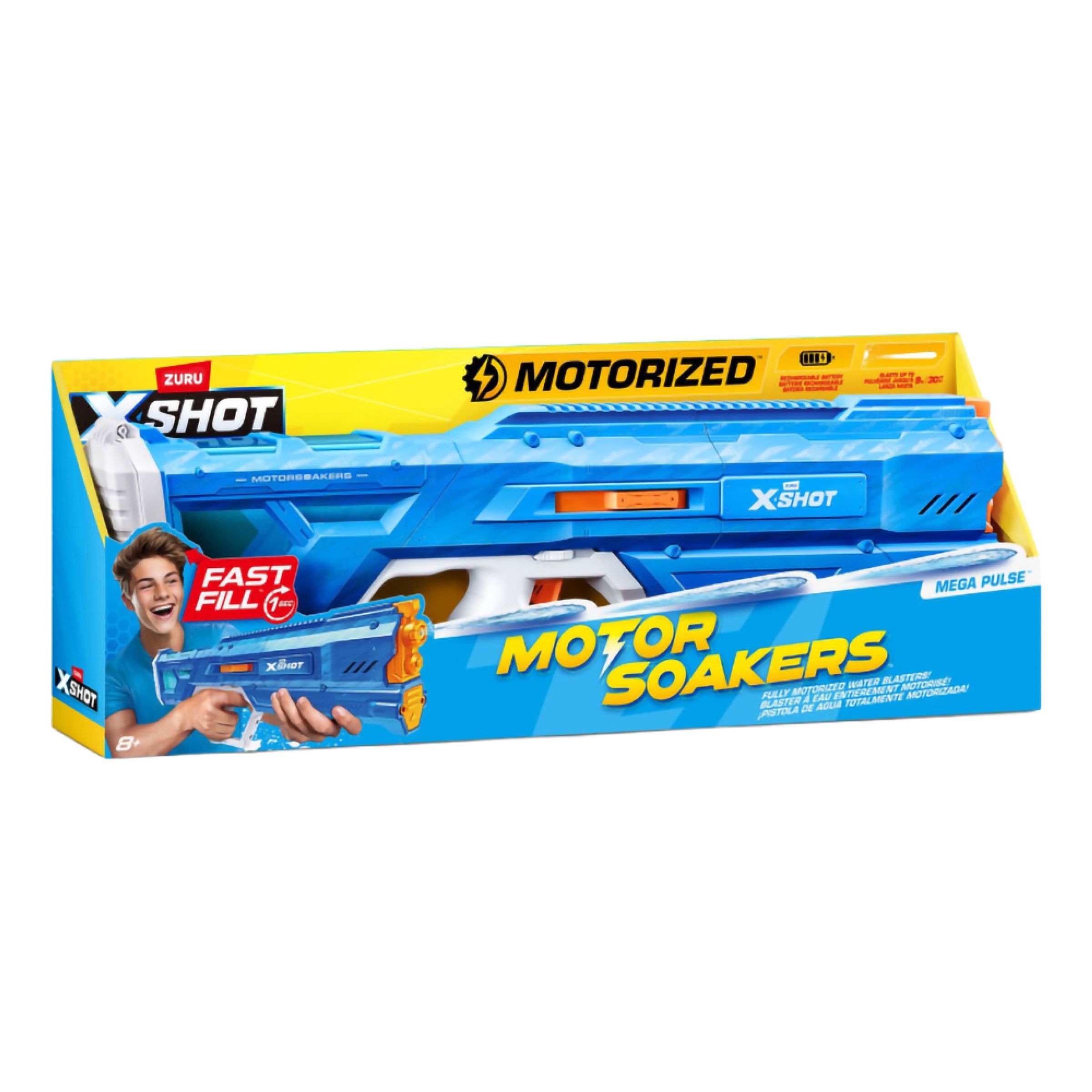 X-Shot Motor Soaker Mega Pulse Vattenpistol | Hem - Roliga Prylar - Spel & Lek - Utomhuslek | Maskeradspecialisten