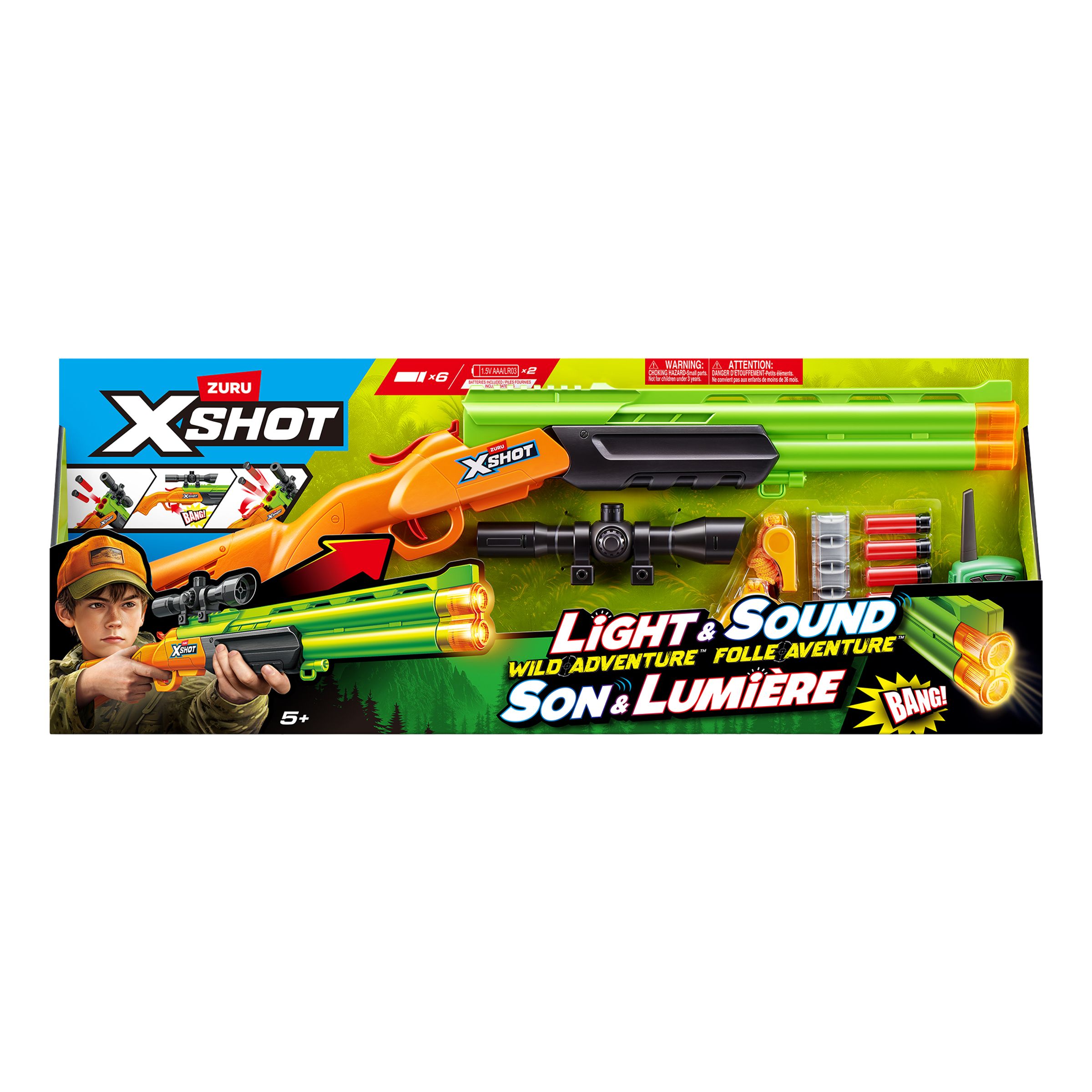 X-Shot Role Play Big Hunter | Hem - Maskerad - Tillbehör - Leksaksvapen | Pryloteket