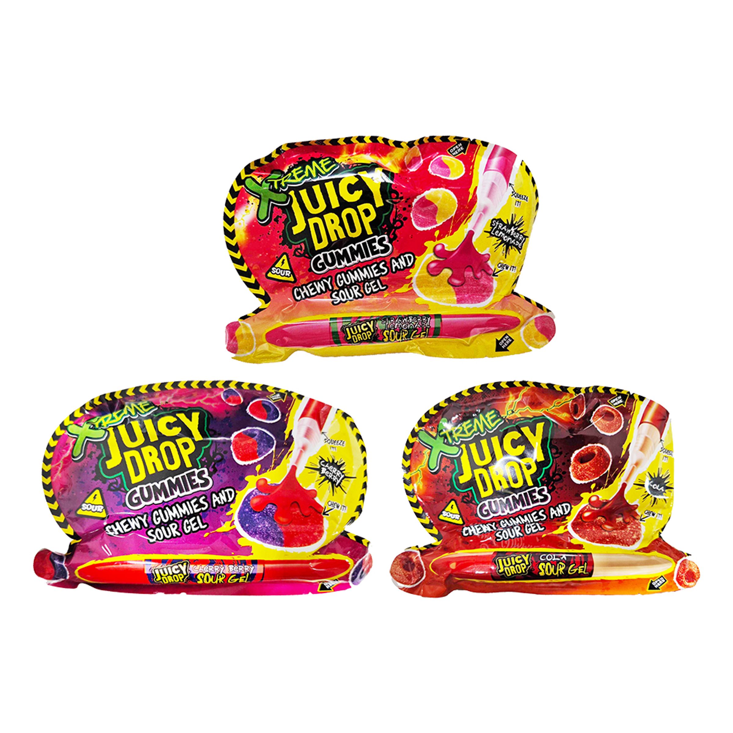 Läs mer om Xtreme Juicy Drop Gummies - 57 gram