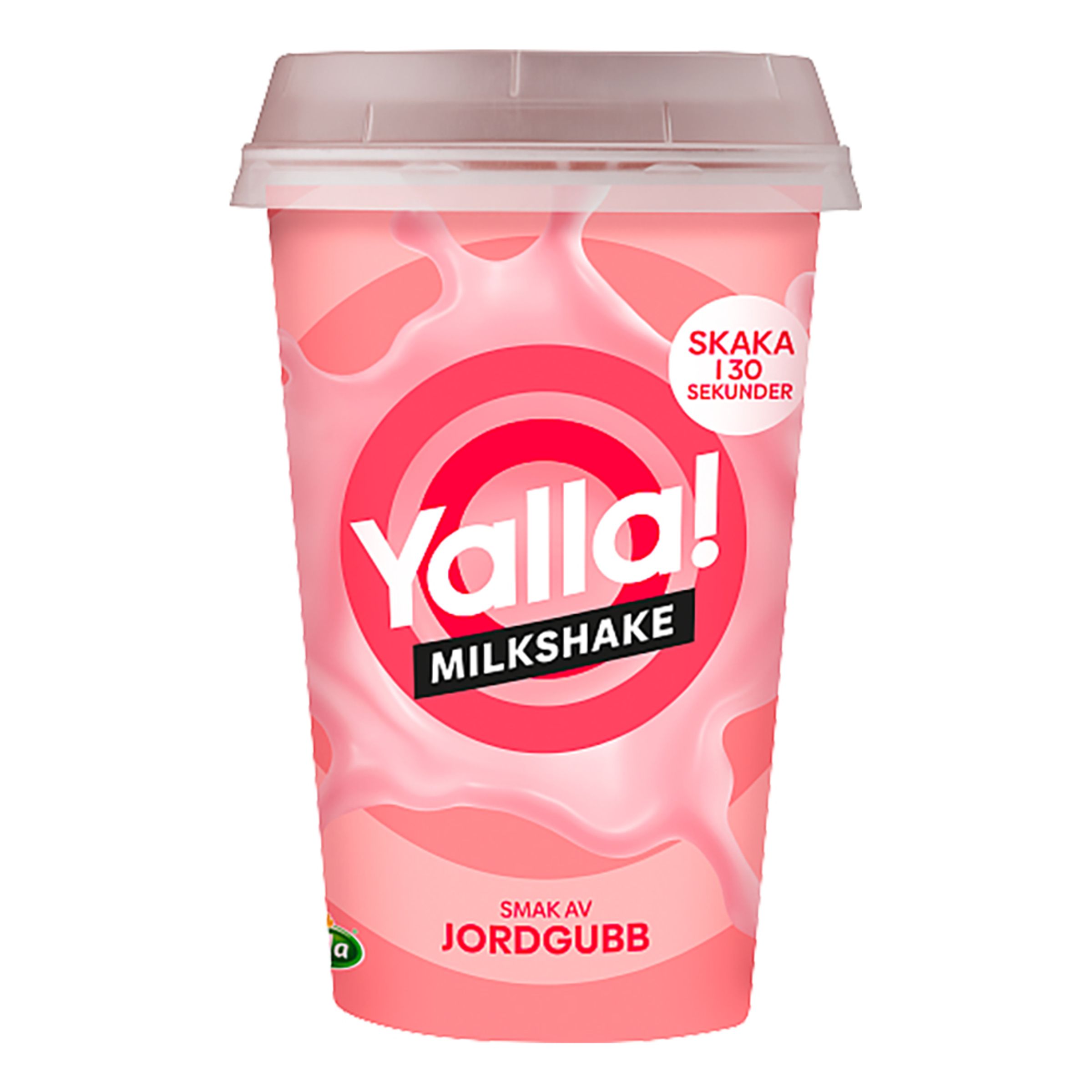 Yalla Milkshake Jordgubb - 200 ml