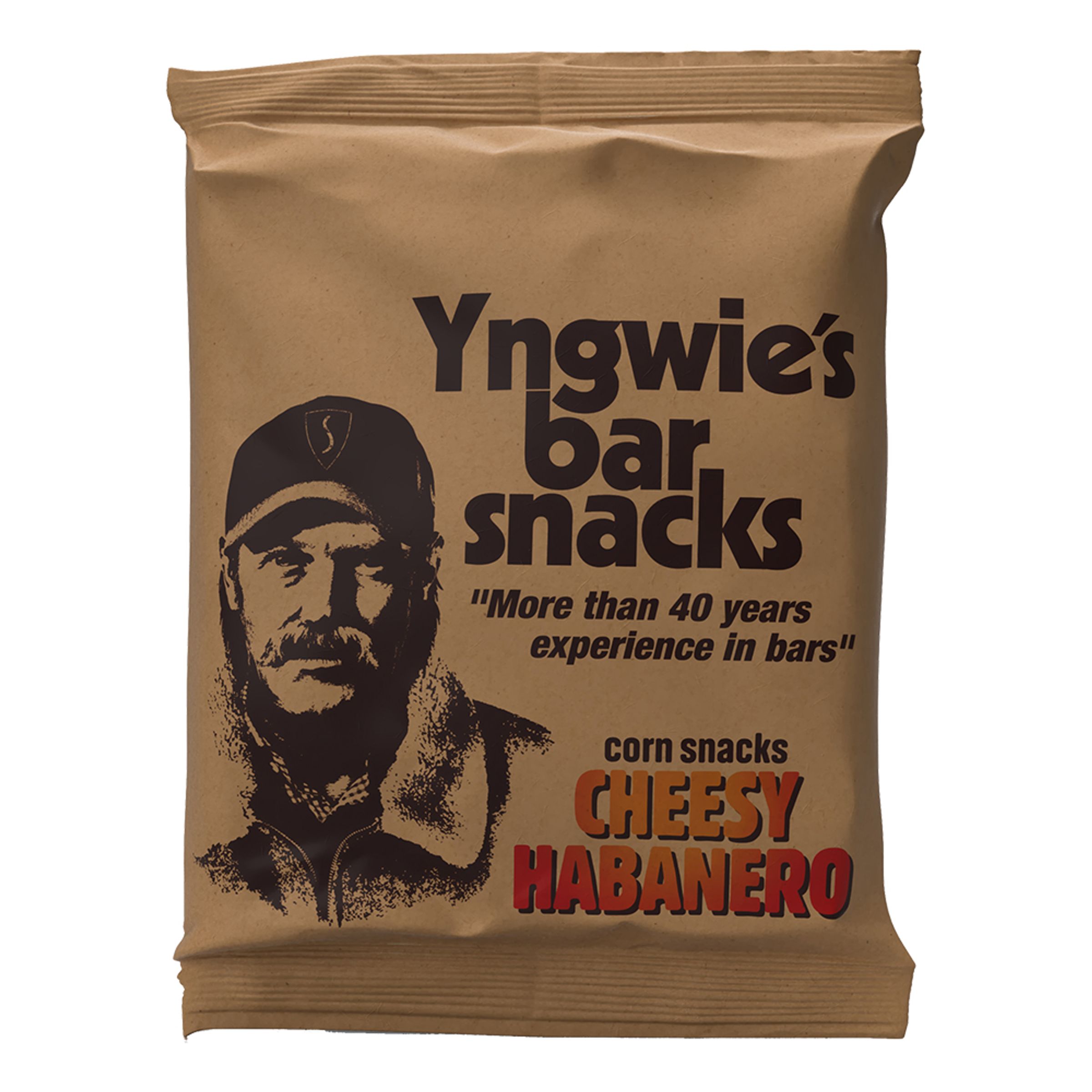 Yngwie's Cheesy Habanero Chips - 25 g