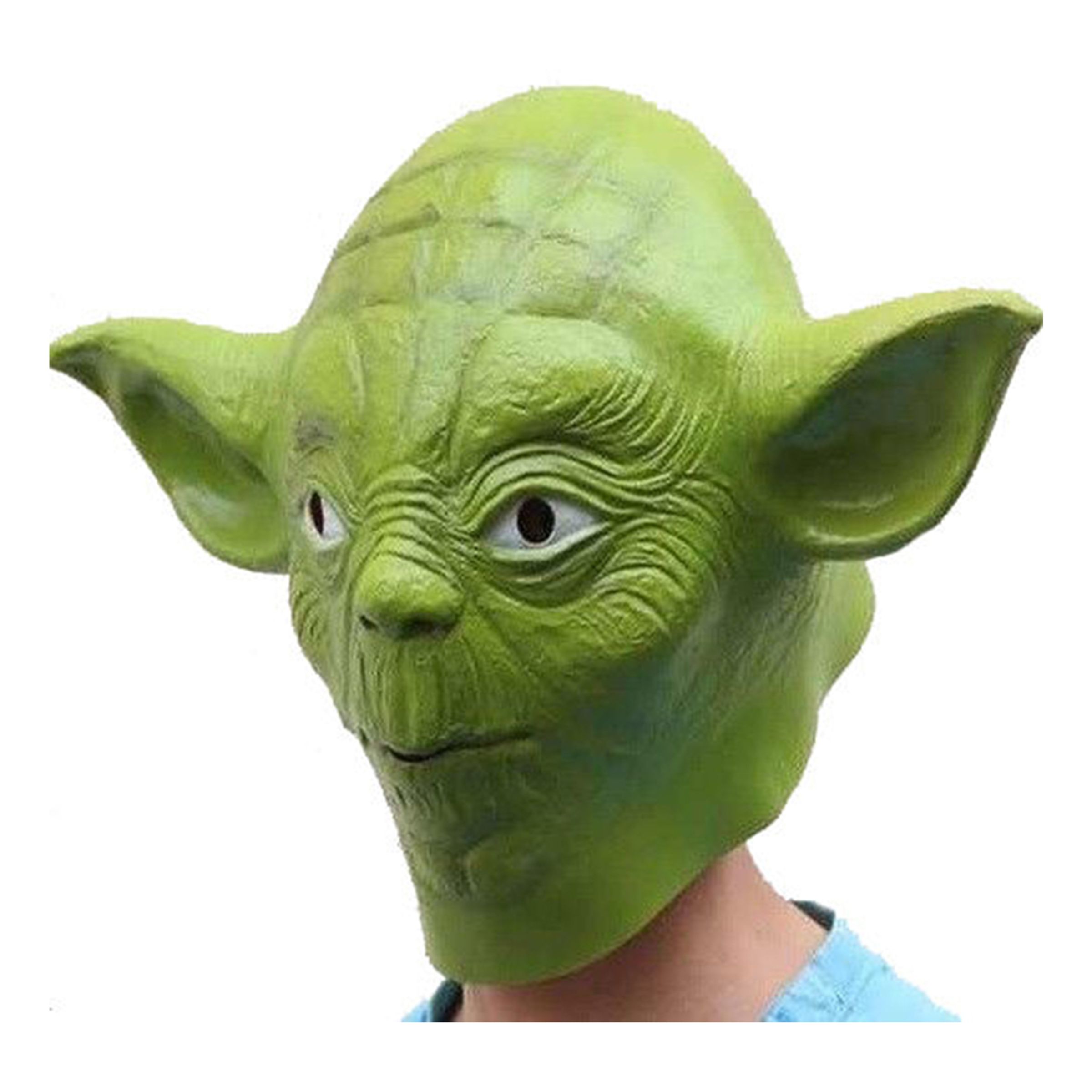 Läs mer om Yoda Mask Latex - One size