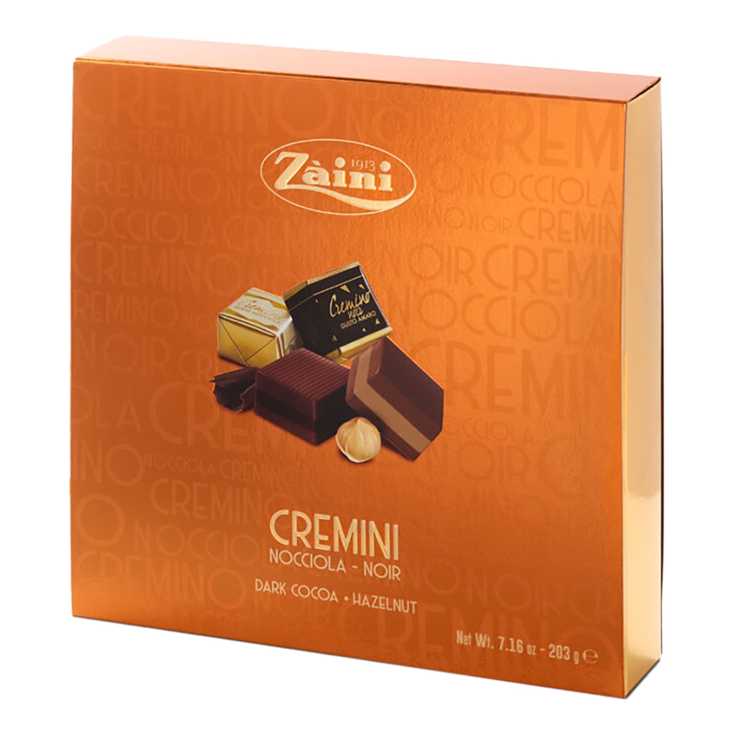 Läs mer om Zaini Cremini Chokladask - 203 gram