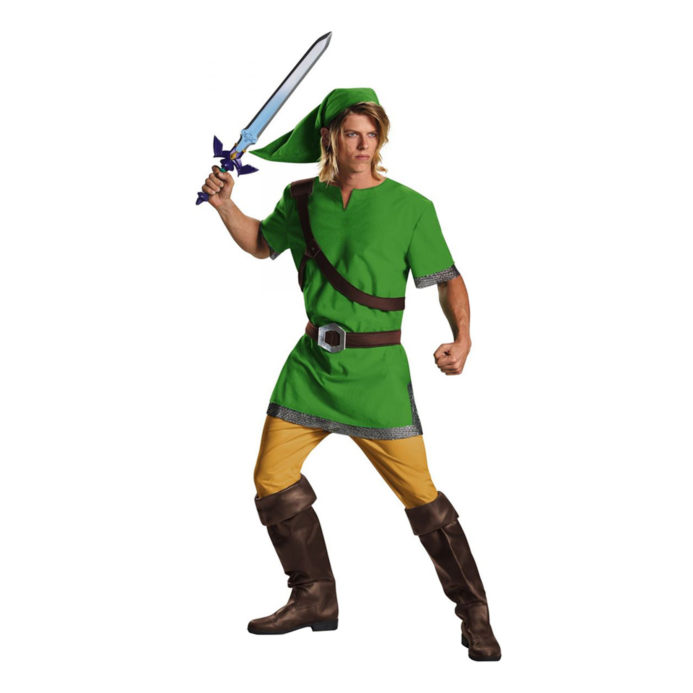 Läs mer om Zelda Link Maskeraddräkt - XX-Large