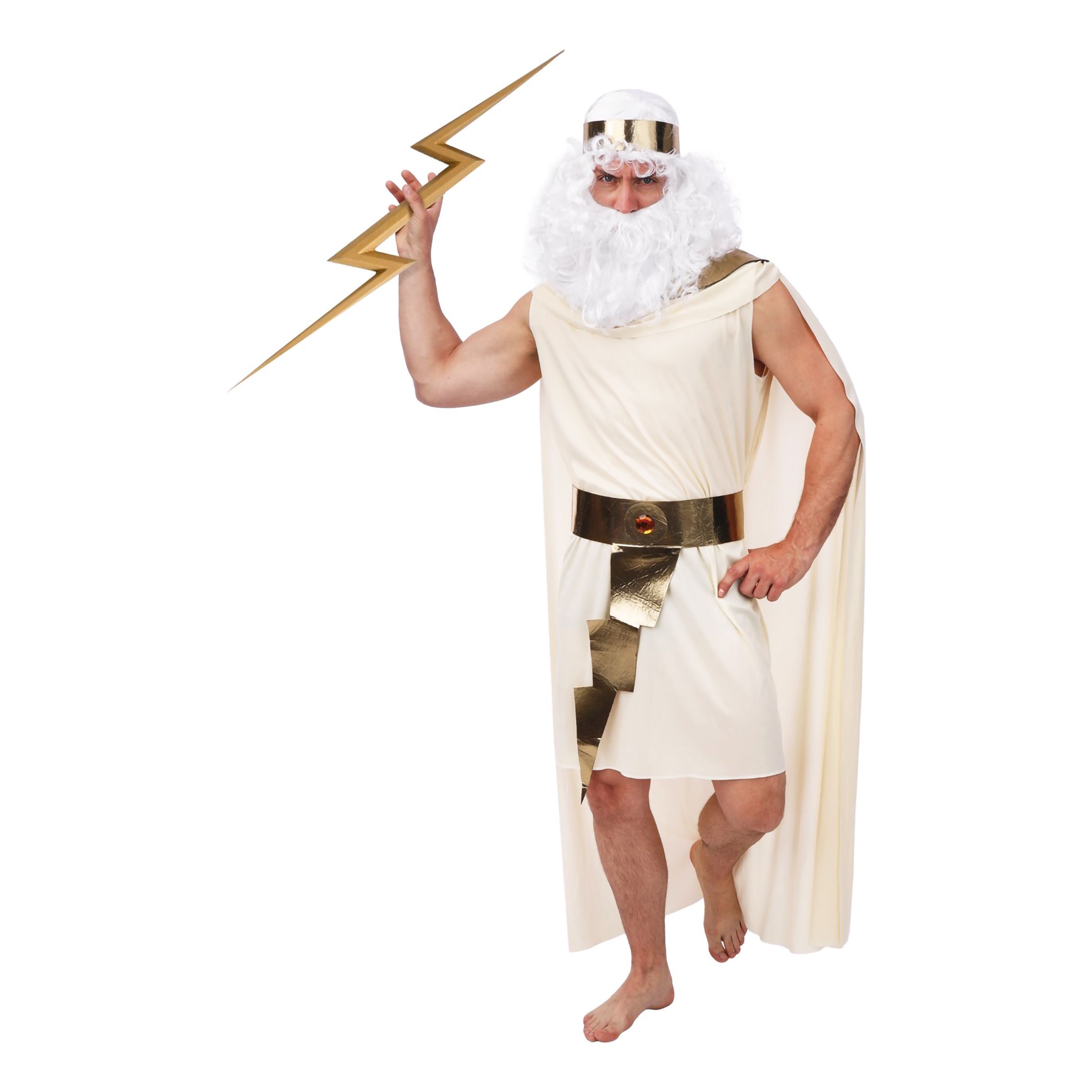 Zeus Maskeraddräkt - Large/X-Large | Hem - Maskerad - Maskeraddräkter - Herrdräkter | Maskeradspecialisten