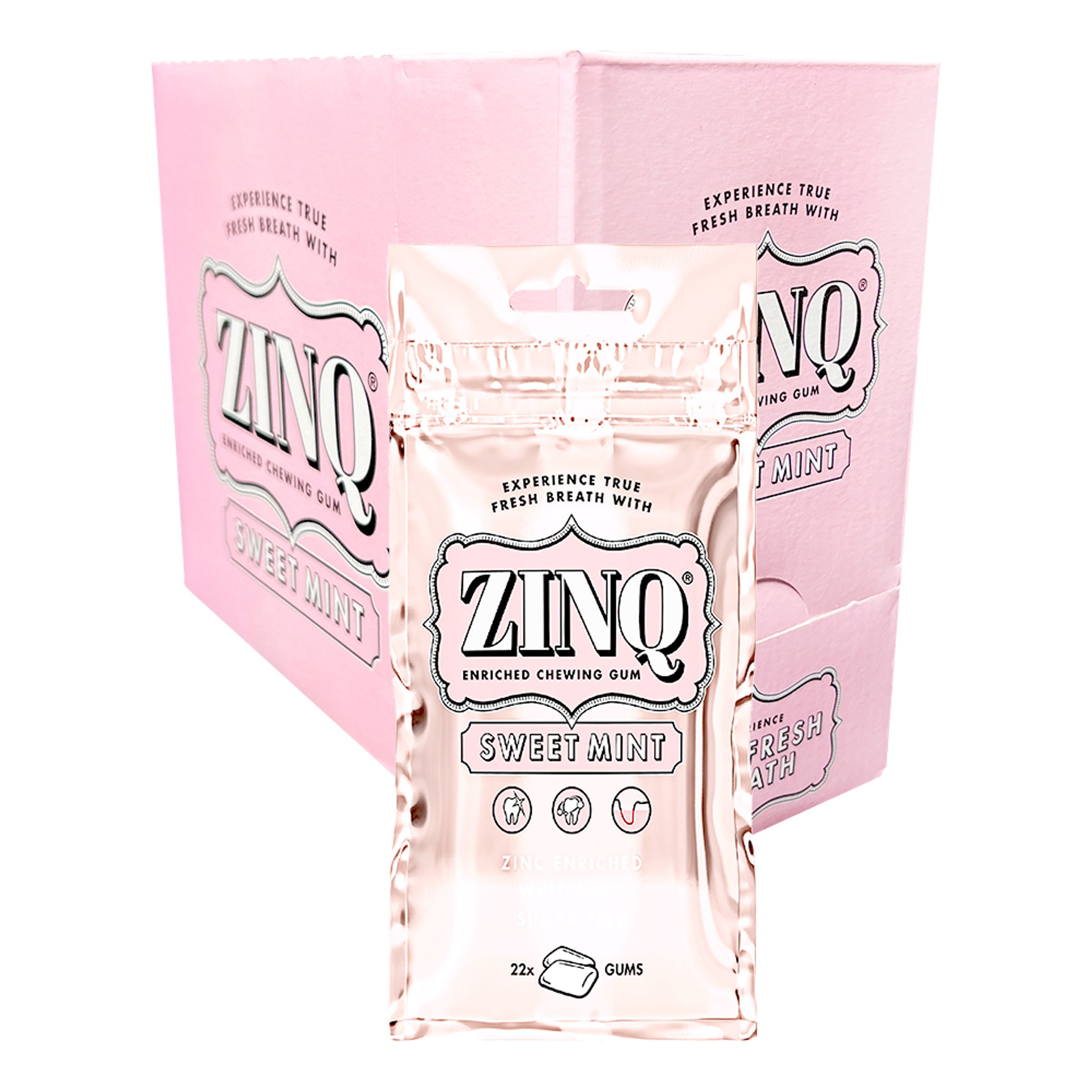 ZINQ Sweetmint Storpack - 15-pack