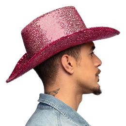 Bildspel - Cowboyhatt Rodeo Rosa