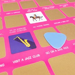 Bildspel - 100 Dates Bucket List Skraptavla