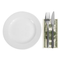 Lysbildefremvisning - 100-dollar Servietter