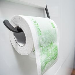 Bildspel - Toalettpapper 100 EUR