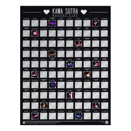 100 Kama Sutra Bucket List Skraptavla