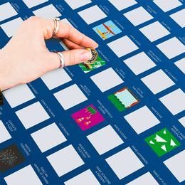 Lysbildefremvisning - 100 Things To Do With Dad Bucketlist Skrapetavle