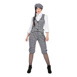 20-tals Gangster Dam Maskeraddräkt