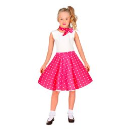 50-talls Skjørt med Halstørkle Rosa til Barn