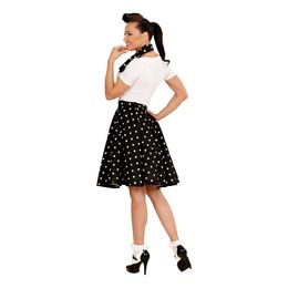 Bildspel - 50-tals Kjol Svart Maskeraddräkt