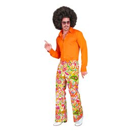 Bildspel - 60-tals Flower Power Byxor Herr