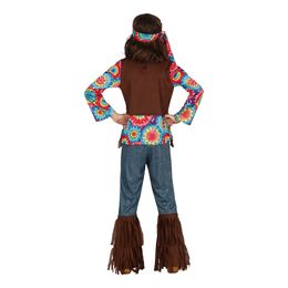 Diaesitys - 60-luvun hippie Lasten Naamiaisasu