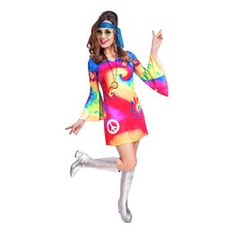 60-tals Hippieklänning Maskeraddräkt
