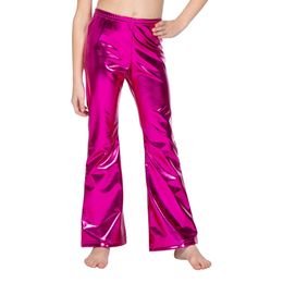 70'er Bukser til Børn Lyserød Metallic