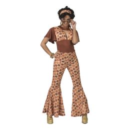 70-tals Dress Fruity Dam Maskeraddräkt