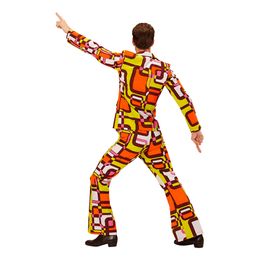 Lysbildefremvisning - 70-talls Groovy Herredress Karnevalskostyme