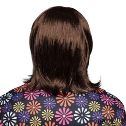 Bildspel - 70-tals Peruk med Mustasch