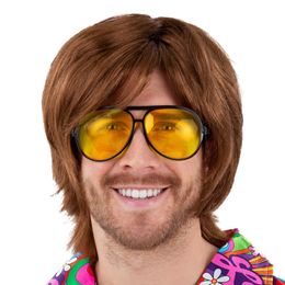 70'er Pilotbriller Gule