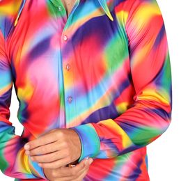 Bildspel - 70-tals Skjorta Neon Bomb