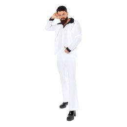 Diaesitys - 70-luvun Valkoinen Puku Naamiaisasu