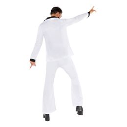 Diaesitys - 70-luvun Valkoinen Puku Naamiaisasu