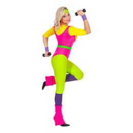 Bildspel - 80-tals Aerobics Instruktör Maskeraddräkt