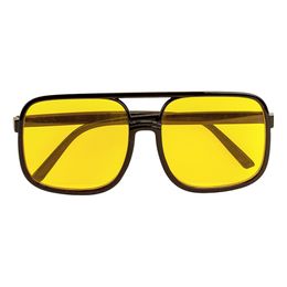 Bildspel - 80-tals Glasögon Gul