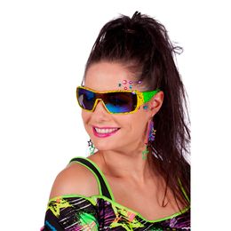 Lysbildefremvisning - 80'er Briller Gul/Grøn