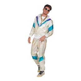 Lysbildefremvisning - 80-talls Holographic Grilldress Karnevalskostyme