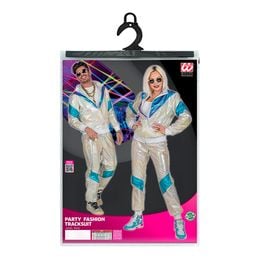 Lysbildefremvisning - 80-talls Holographic Grilldress Karnevalskostyme