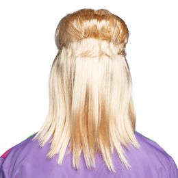 Lysbildefremvisning - 80'er Svenskerhår Larry Blond Paryk