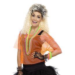 80-tals Nättopp Neon Orange